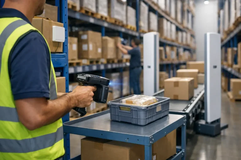 Configuración de picking con RFID en bodega