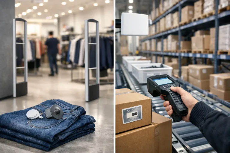 EAS vs RFID retail para proteger y controlar stock