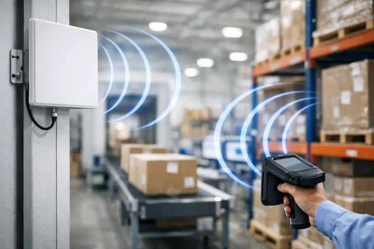 Antenas RFID: cómo definir cobertura y lectura
