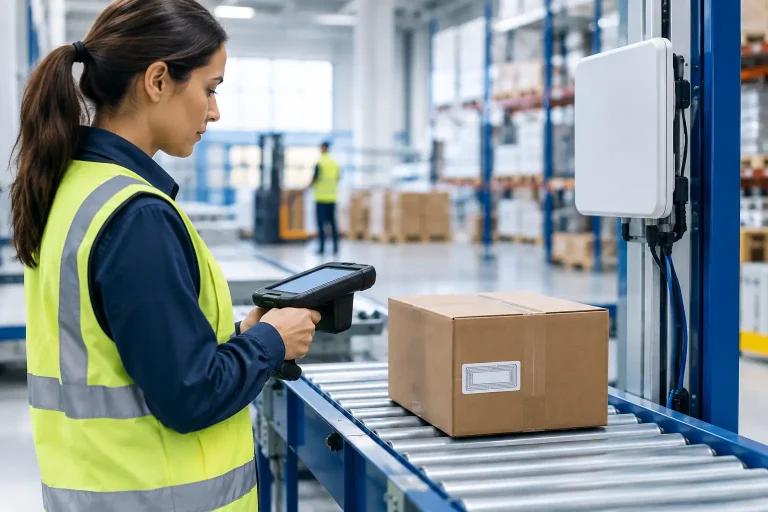 Recepción RFID en distribución sin cuellos de botella