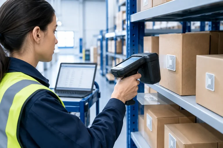 Cómo digitalizar conteos cíclicos con RFID
