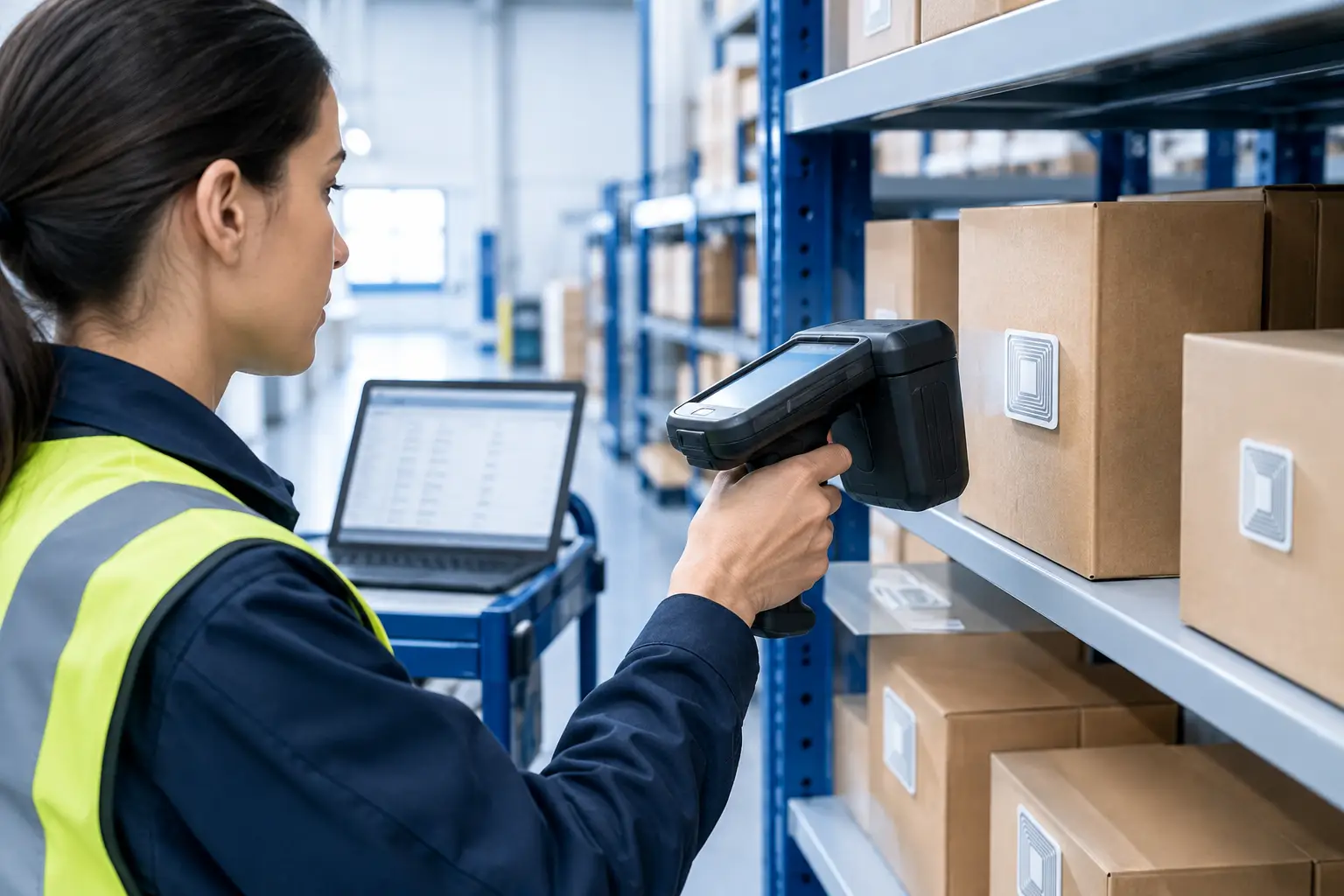Cómo digitalizar conteos cíclicos con RFID
